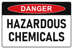 Hazardous Chemicals Danger Sign – HAZARDOUS CHEMICALS